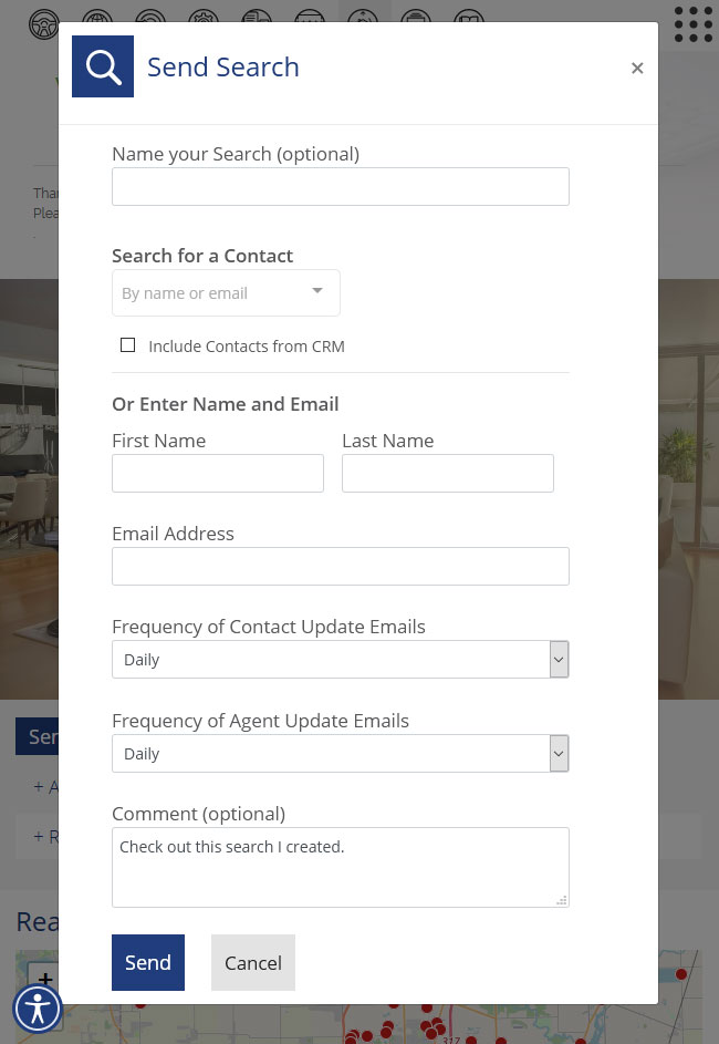 Skagga CRM mobile screenshot