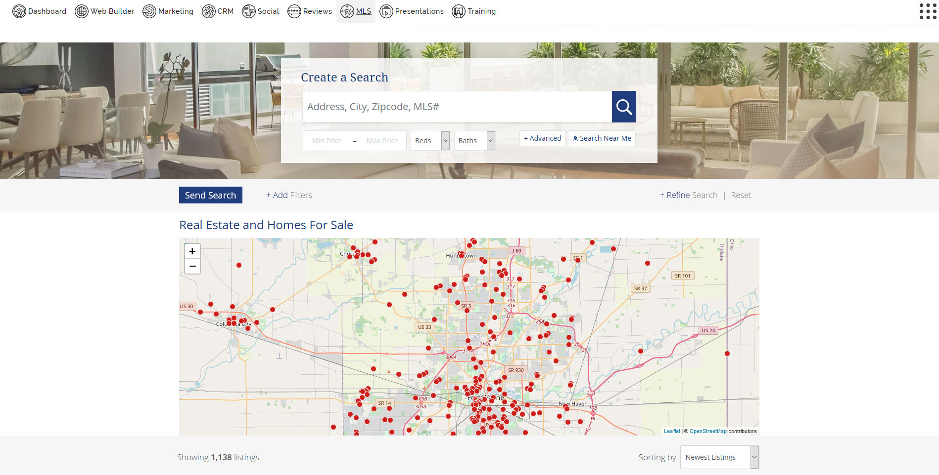 Skagga CRM screenshot